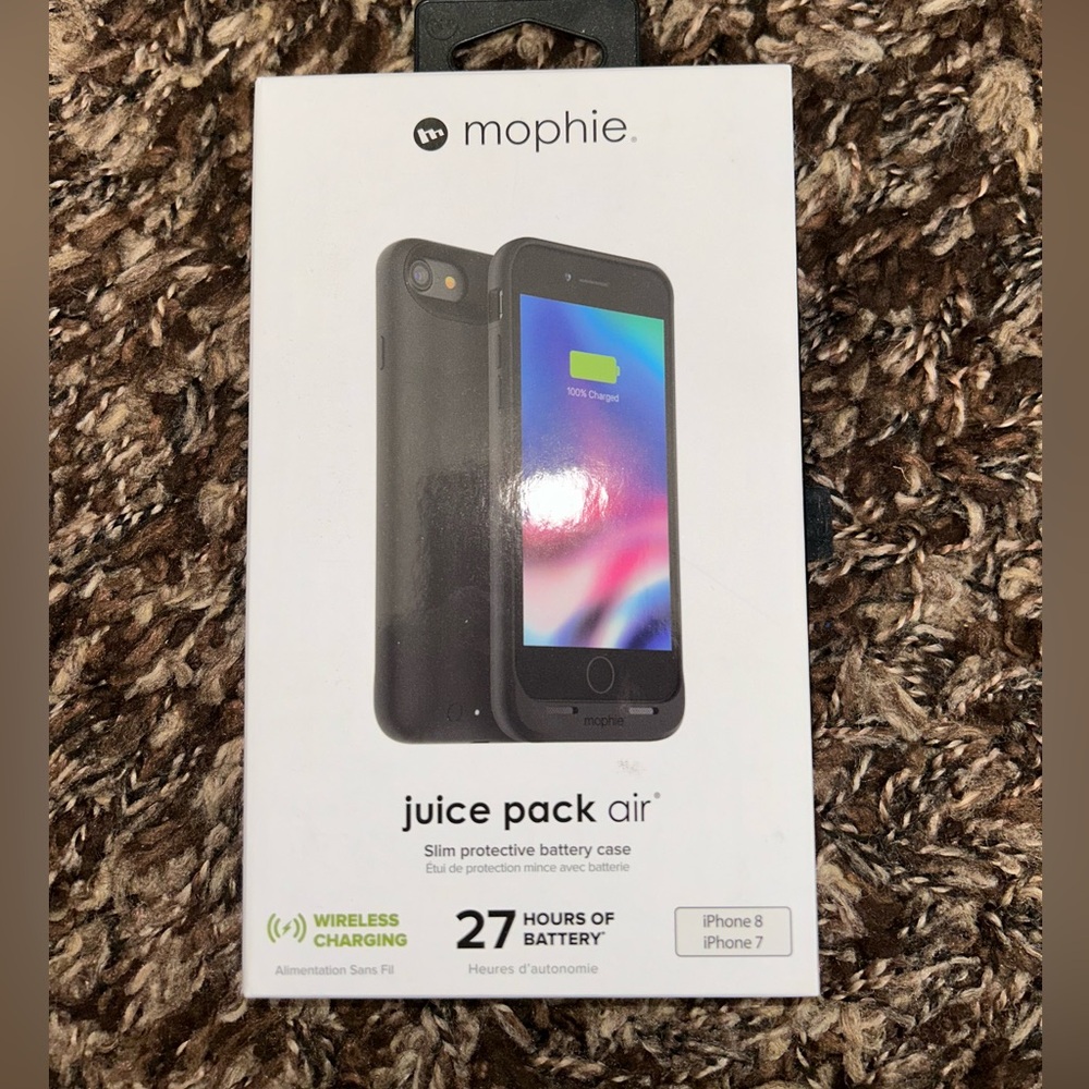 Mophie Apple iPhone 6, 7 8 or SE Battery Pack Charger Case BRAND NEW